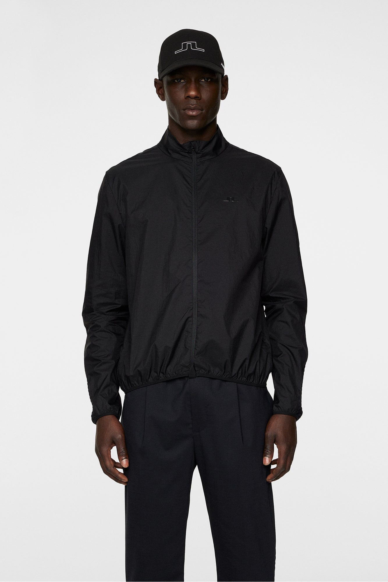 Men | Orson 3D Knit Wind Jacket | Black