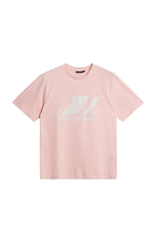 Men | Parcy Logo Tee | Powder Pink
