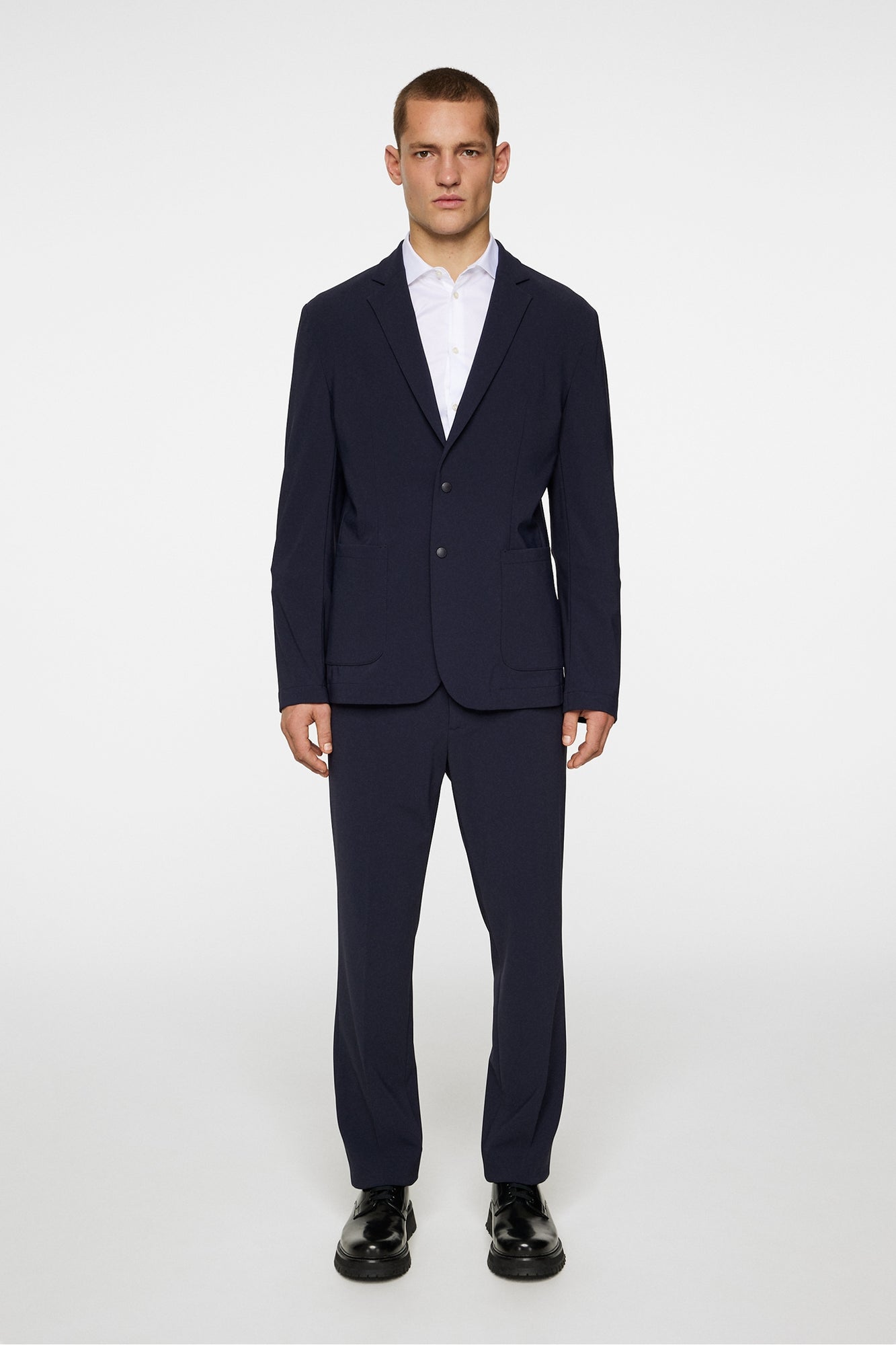 Men | Pat U Bonded Jersey Blazer | JL Navy (V1)