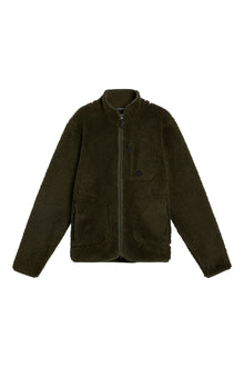 Men | Patrik Pile Fleece Jacket | Forest Green