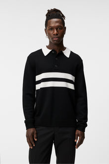 Men | Patrik Rugby Knit | Black