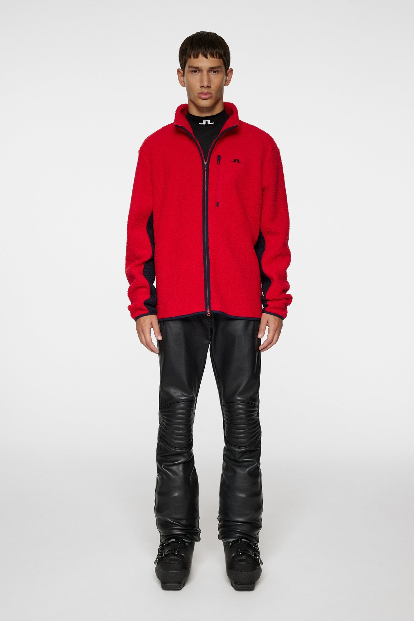 Men | Peter Pile Jacket | Barbados Cherry