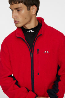 Men | Peter Pile Jacket | Barbados Cherry