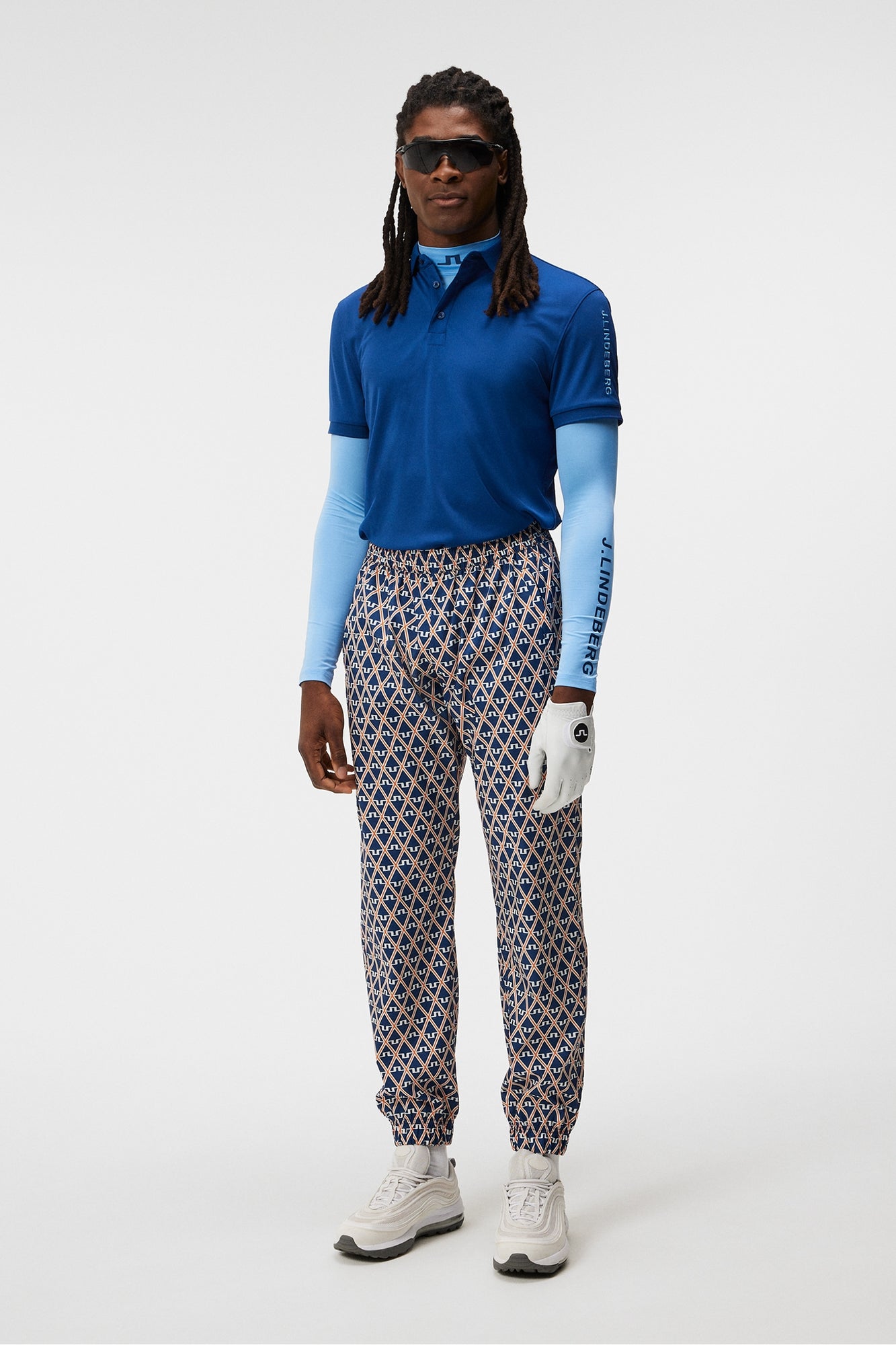 Men | Petrus Print Pant | Estate Blue Diamond