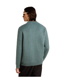 Men | Powder-Blue Mohair Sweater | Spring Lake