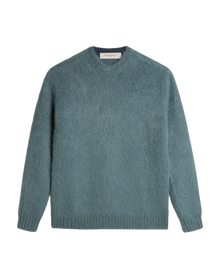 Men | Powder-Blue Mohair Sweater | Spring Lake