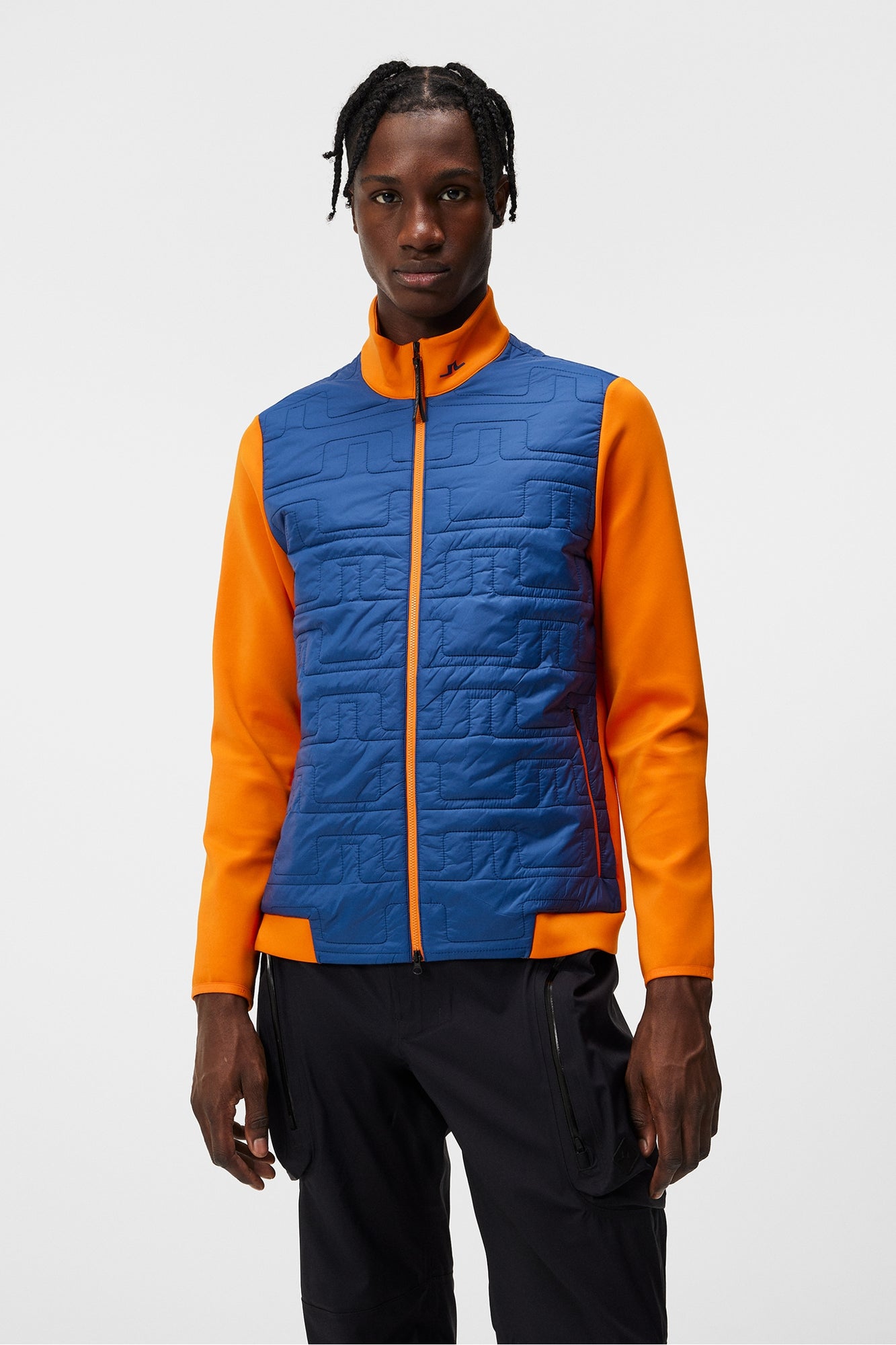 Men | Quilt Hybrid Jacket | Estate Blue