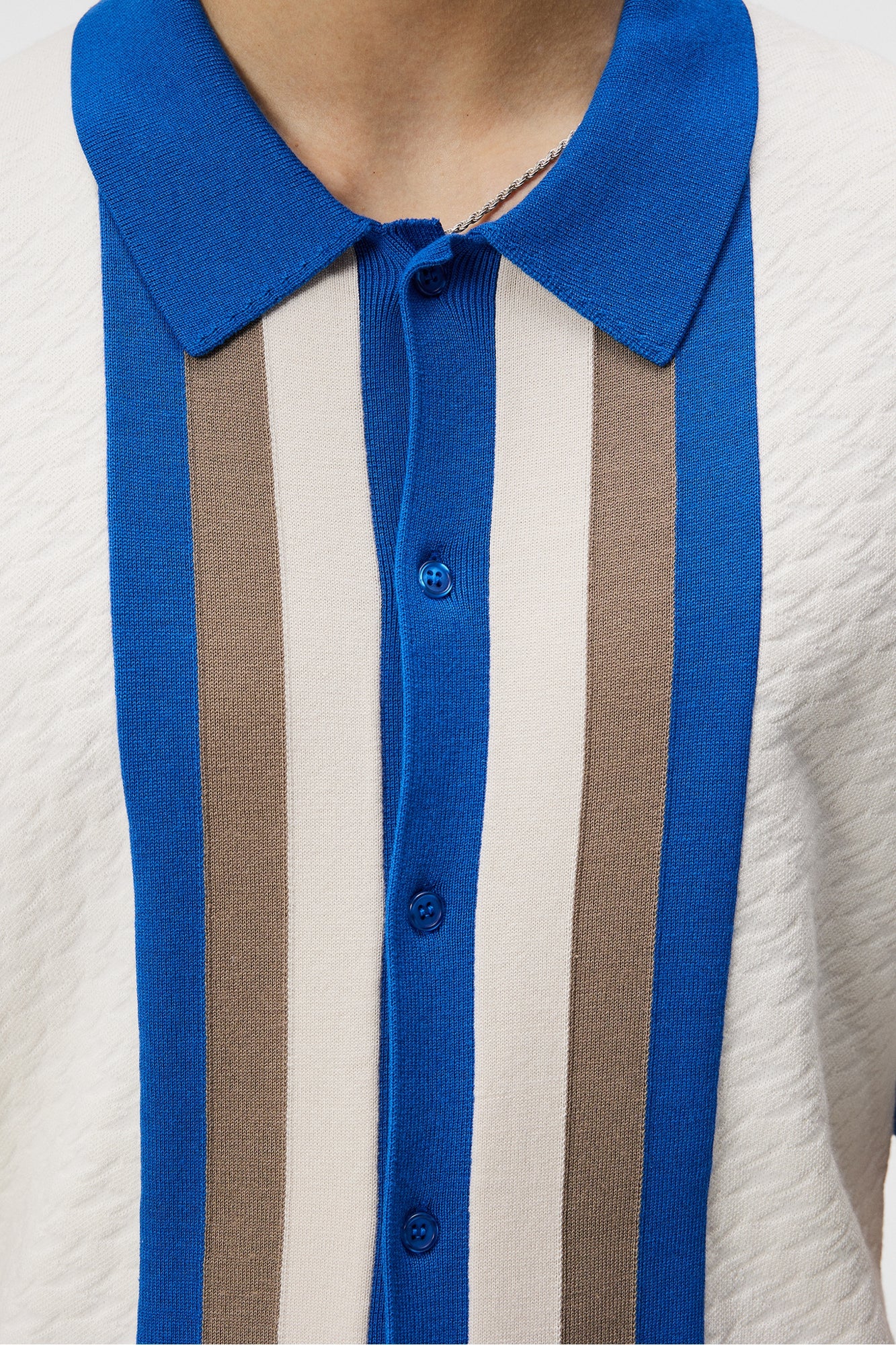 Men | Rayne Jacquard Monograshirt | Cloud White