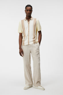 Men | Rey Striped Shirt | Safari Beige