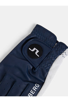 Men | Ron Leather Golf Glove A | JL Navy
