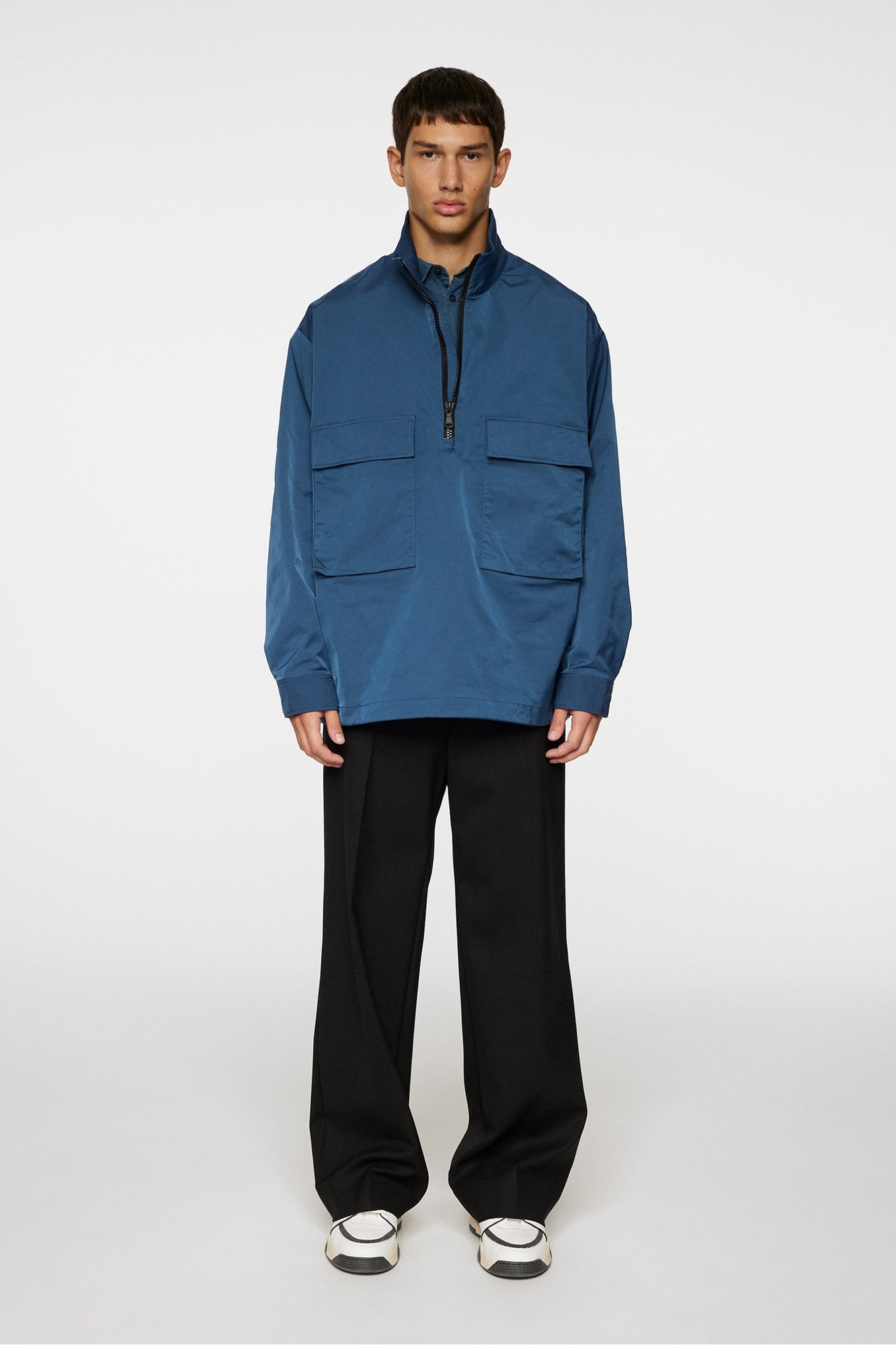 Men | Ronson Half Zip Overshirt | Key Largo