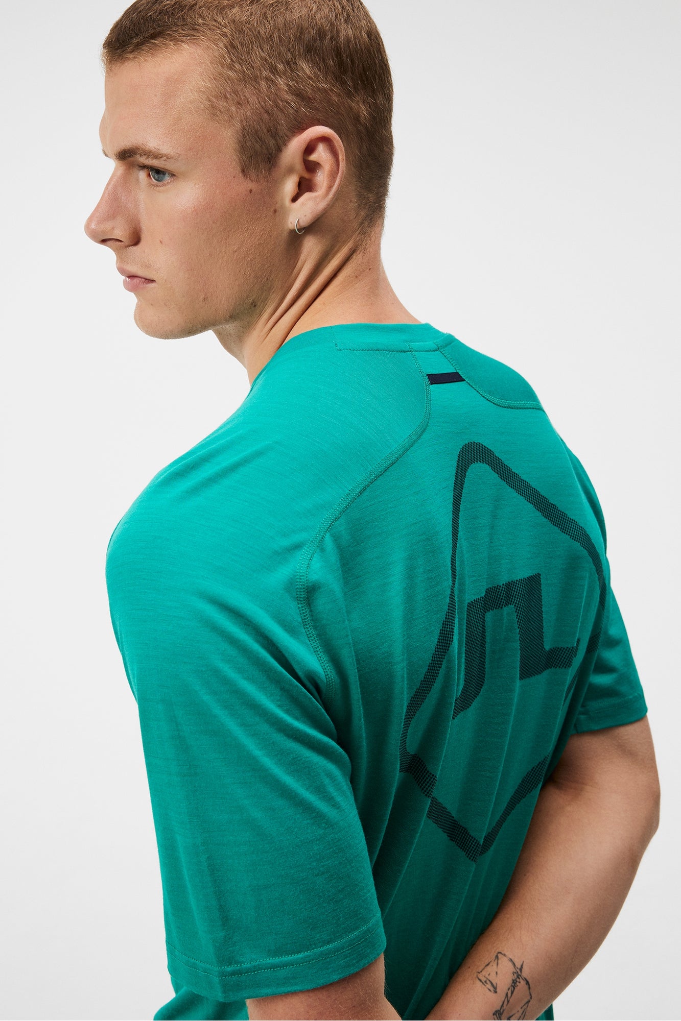 Men | Shaun Wool Tee | Proud Peacock