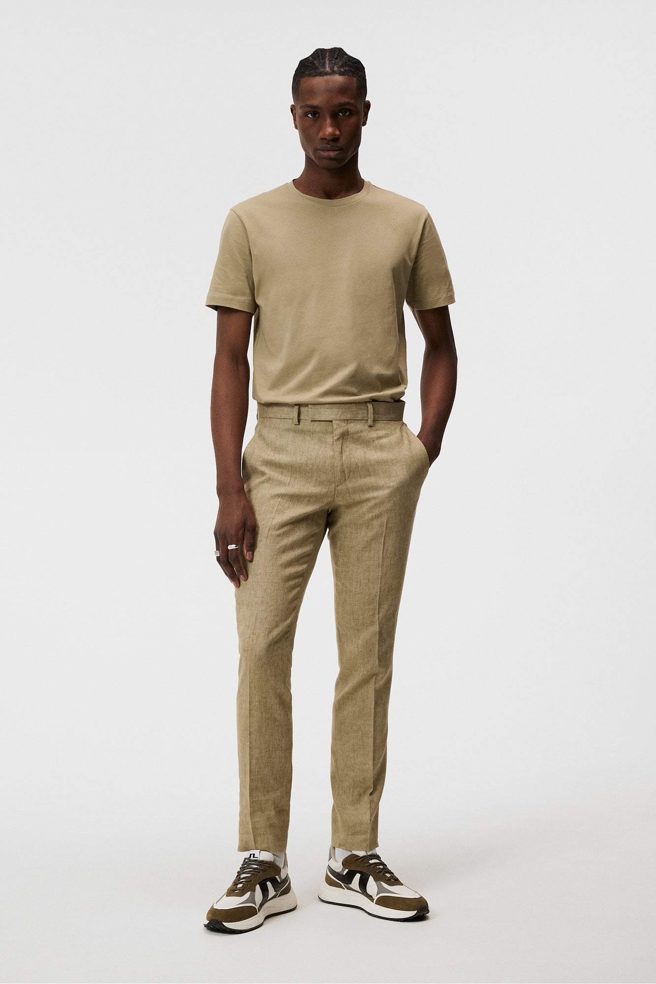 Men | Sid Basic Cotton Tee | Aloe