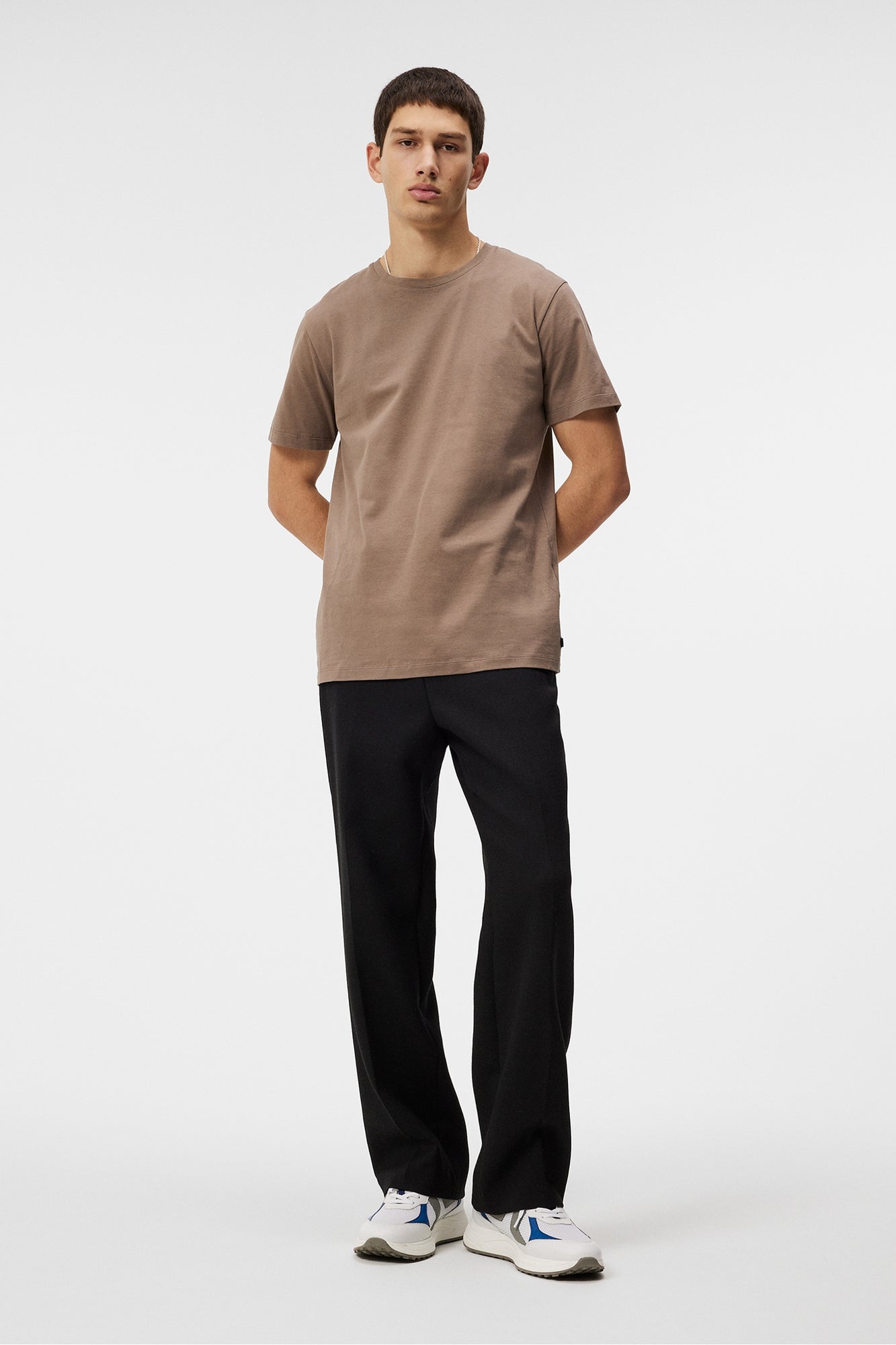 Men | Sid Basic T-Shirt | Walnut