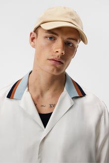 Men | Skala Silk Ribcollar Reg Shirt | White