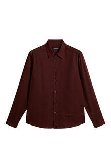 Men | Slils Comfort Tencel Shirt | Bitter Chocolate