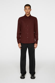 Men | Slils Comfort Tencel Shirt | Bitter Chocolate