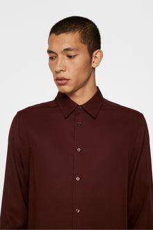 Men | Slils Comfort Tencel Shirt | Bitter Chocolate
