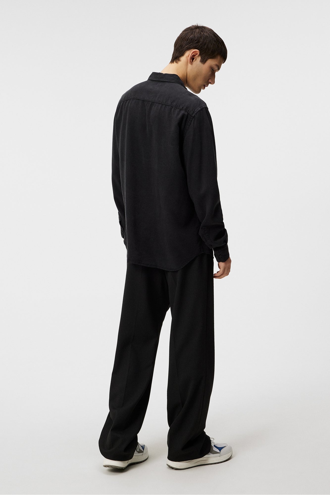 Men | Slils Comfort Tencel Shirt | Black (V1)