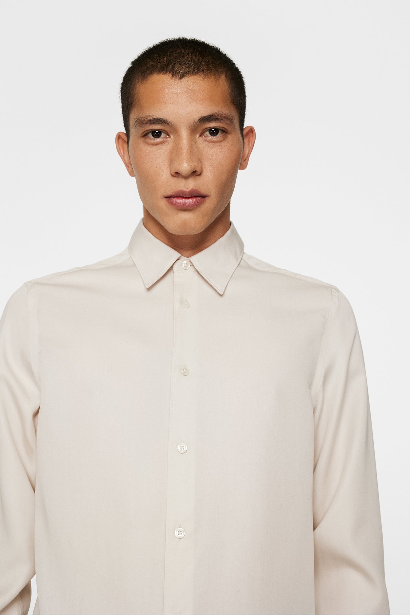 Men | Slils Comfort Tencel Shirt | Moonbeam