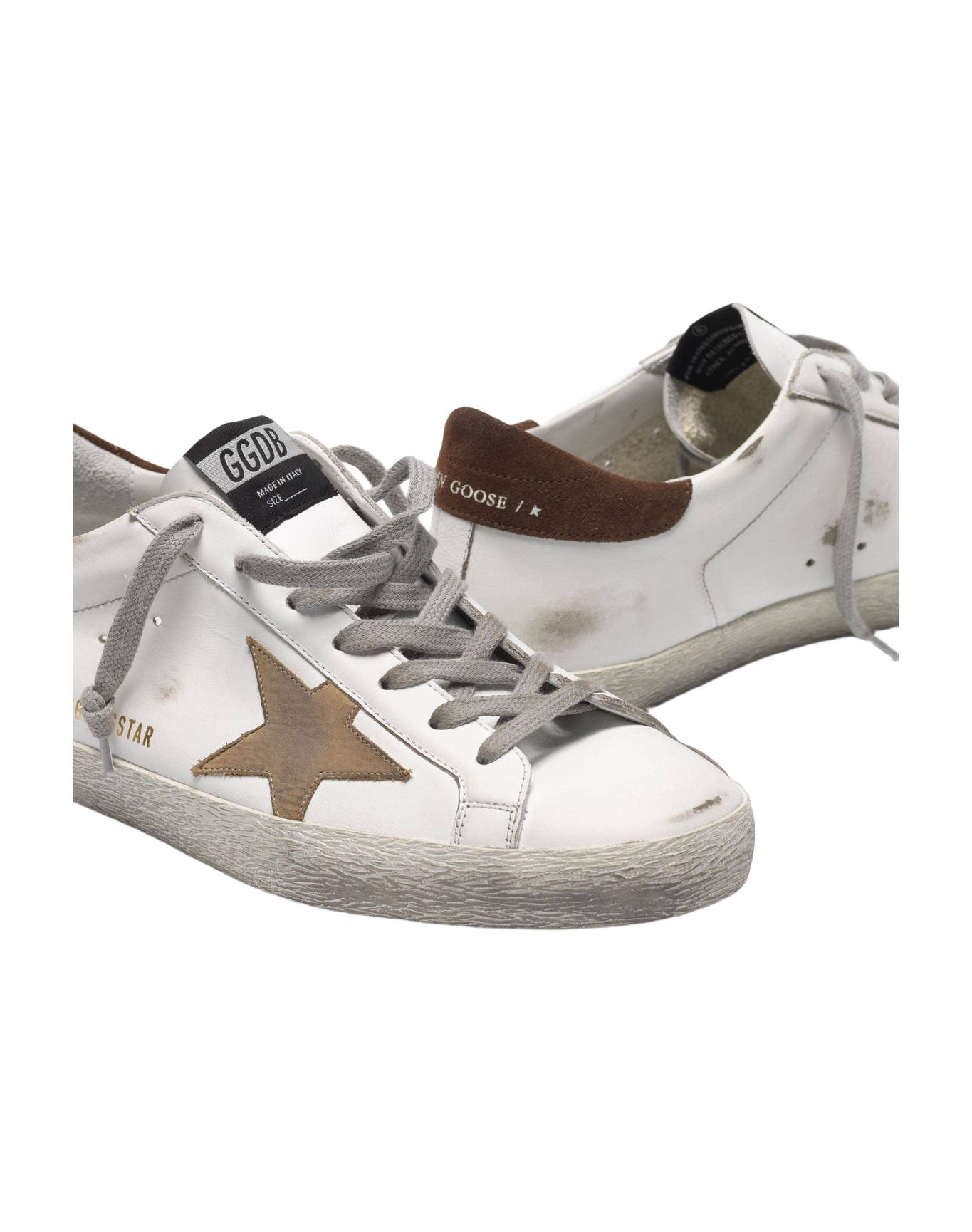 Men | Sneakers Super-Star White Leather-Incense