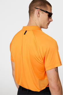 Men | Sola Regular Fit Polo | Persimmon Orange