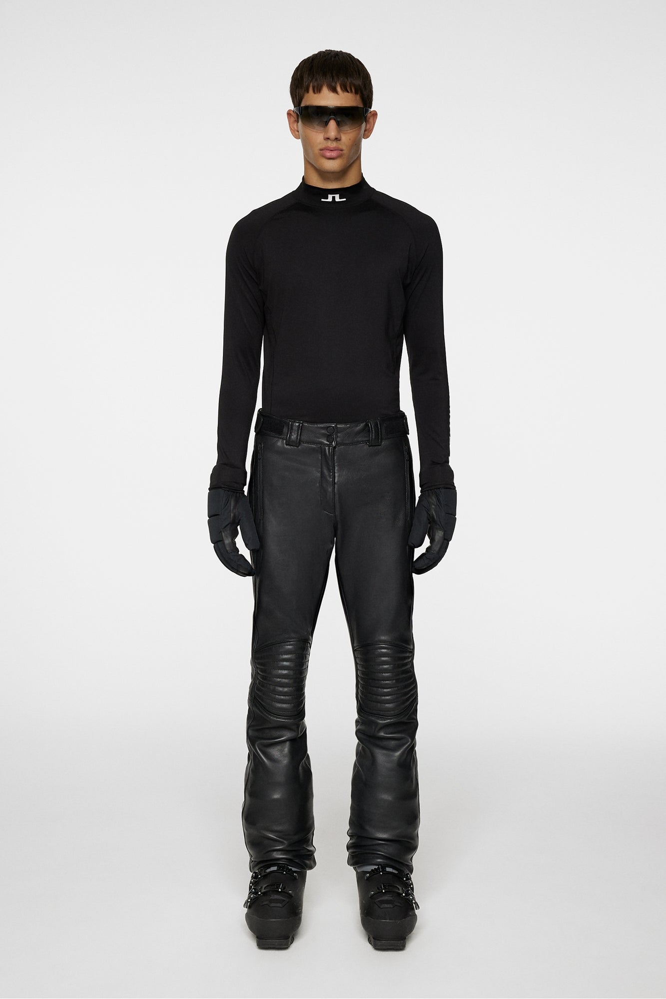Men | Sonny Leather Pants | Black