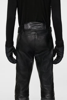 Men | Sonny Leather Pants | Black