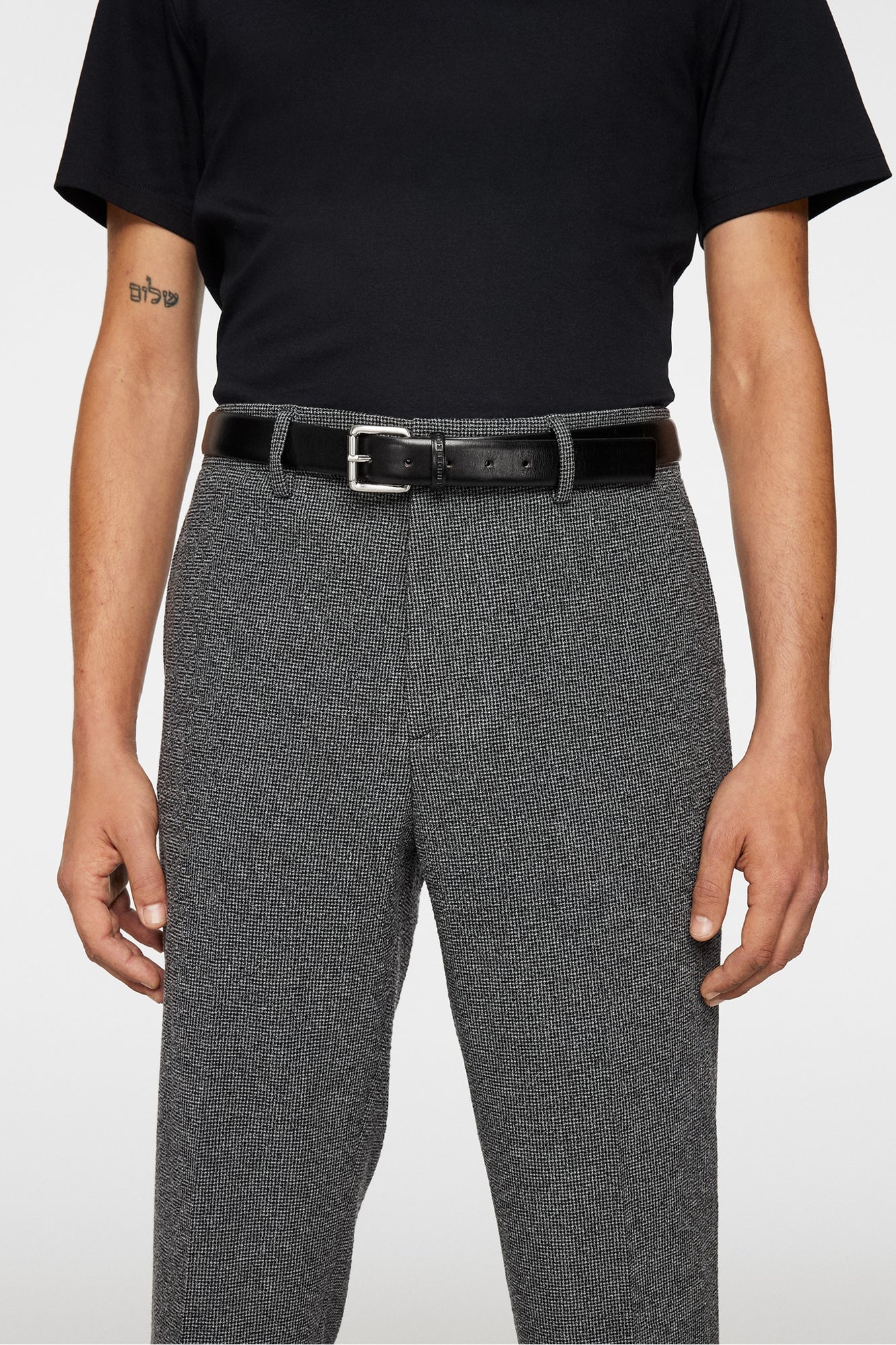 Men | Soren Crinkle Wool Pants | Black