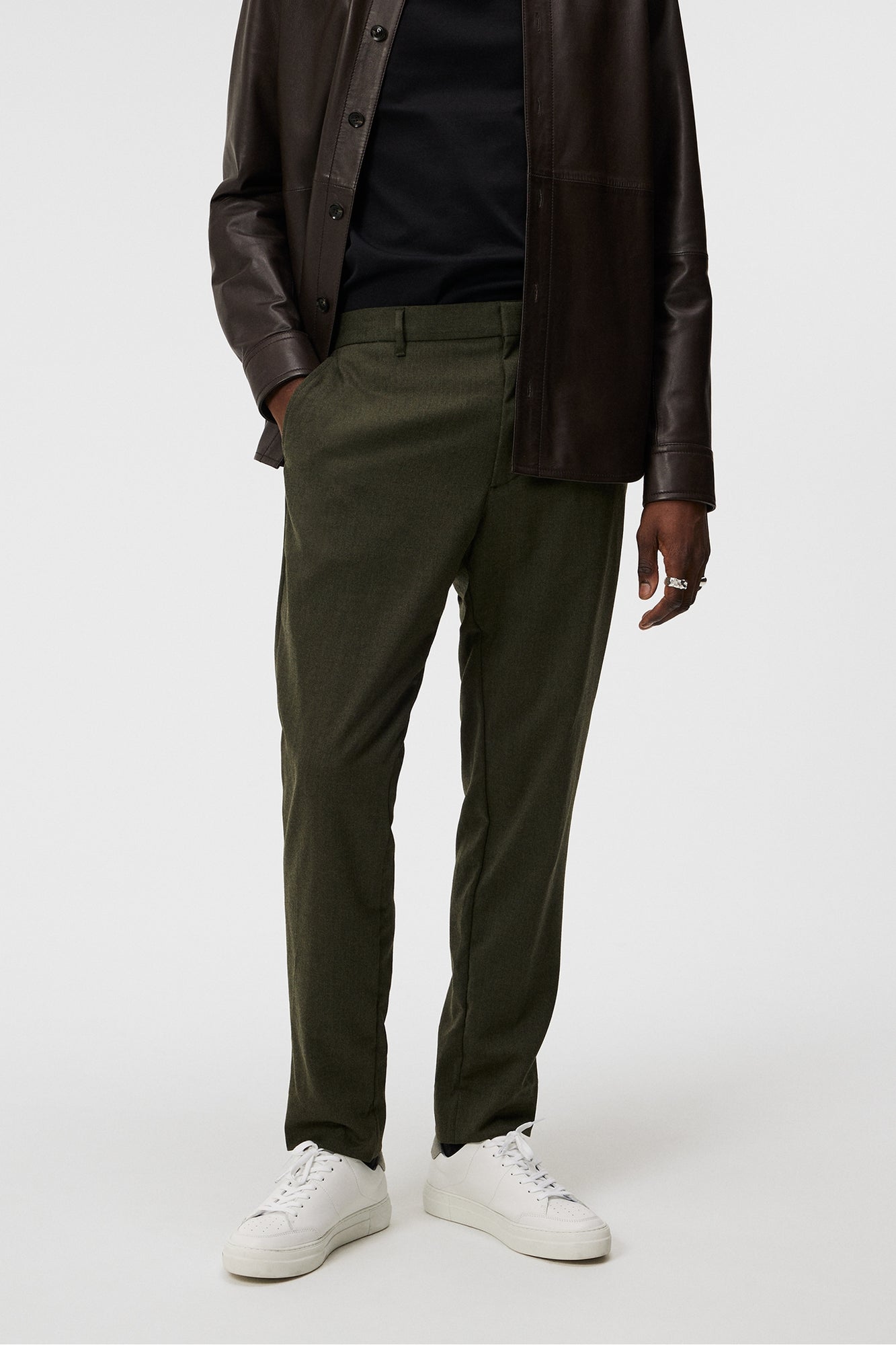 Men | Soren Flannel Pants | Forest Green