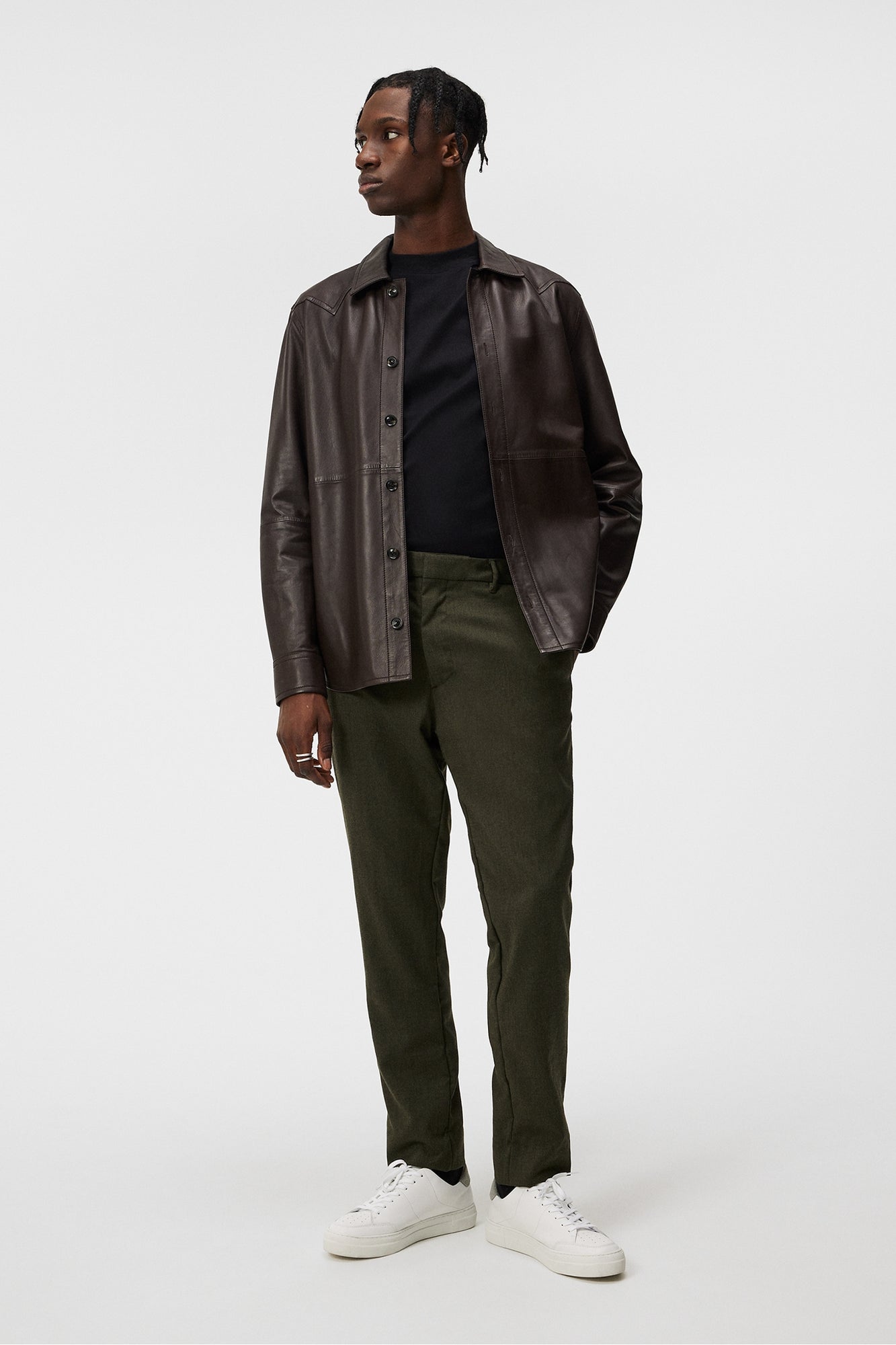 Men | Soren Flannel Pants | Forest Green