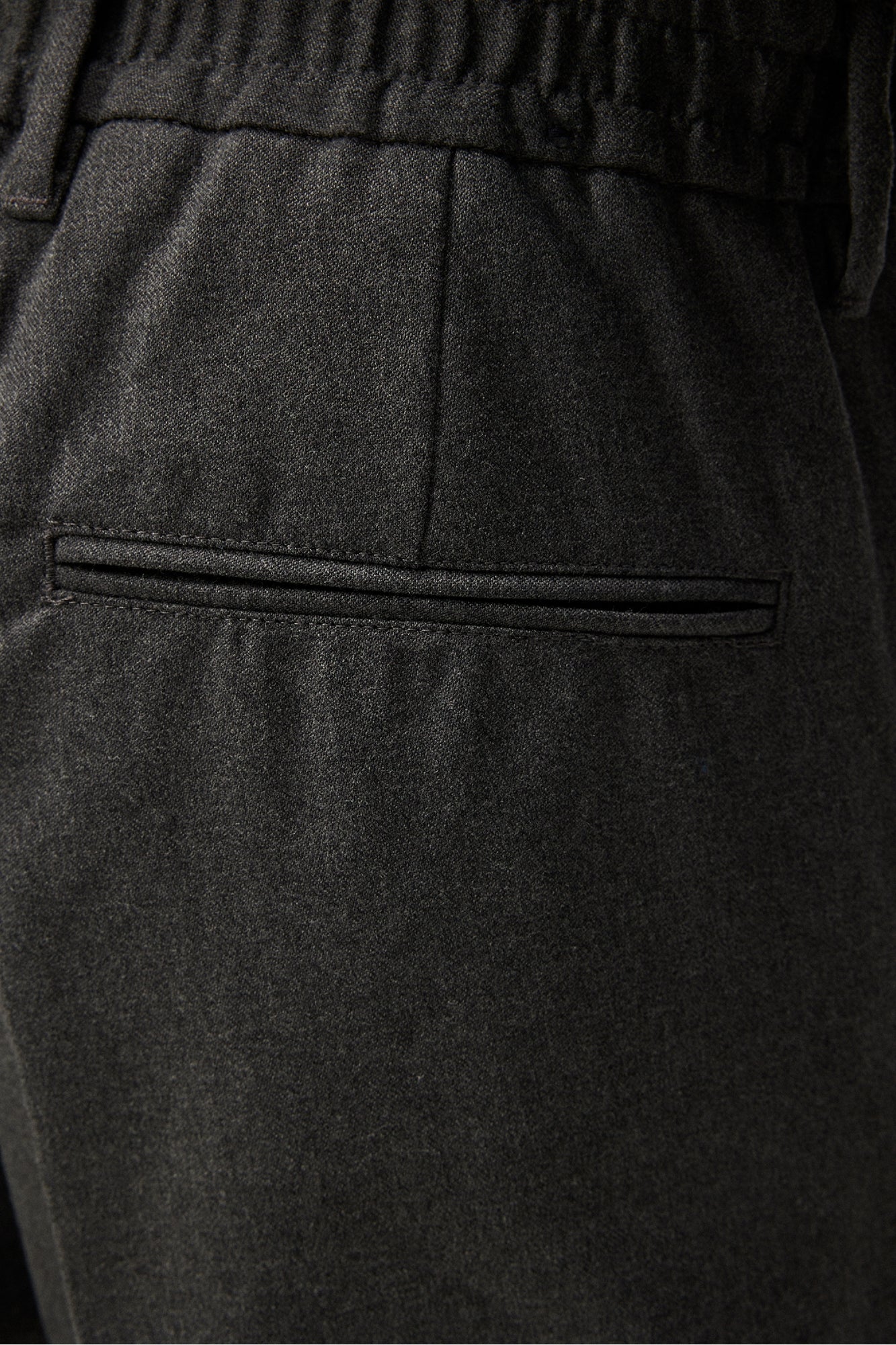 Men | Soren Flannel Pants | Mid Grey Melange