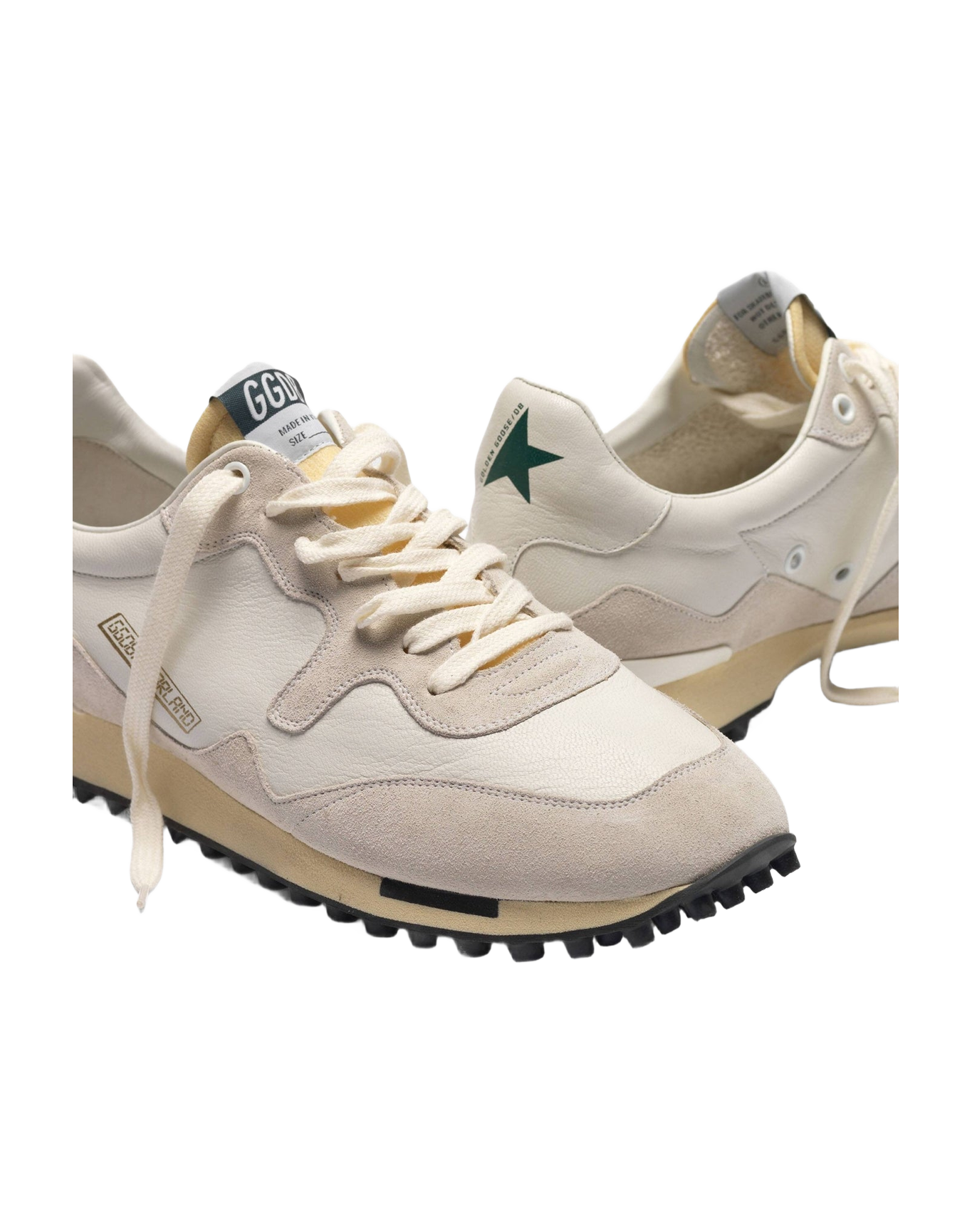 Men | Starland Sneakers Leather with Suede Inserts