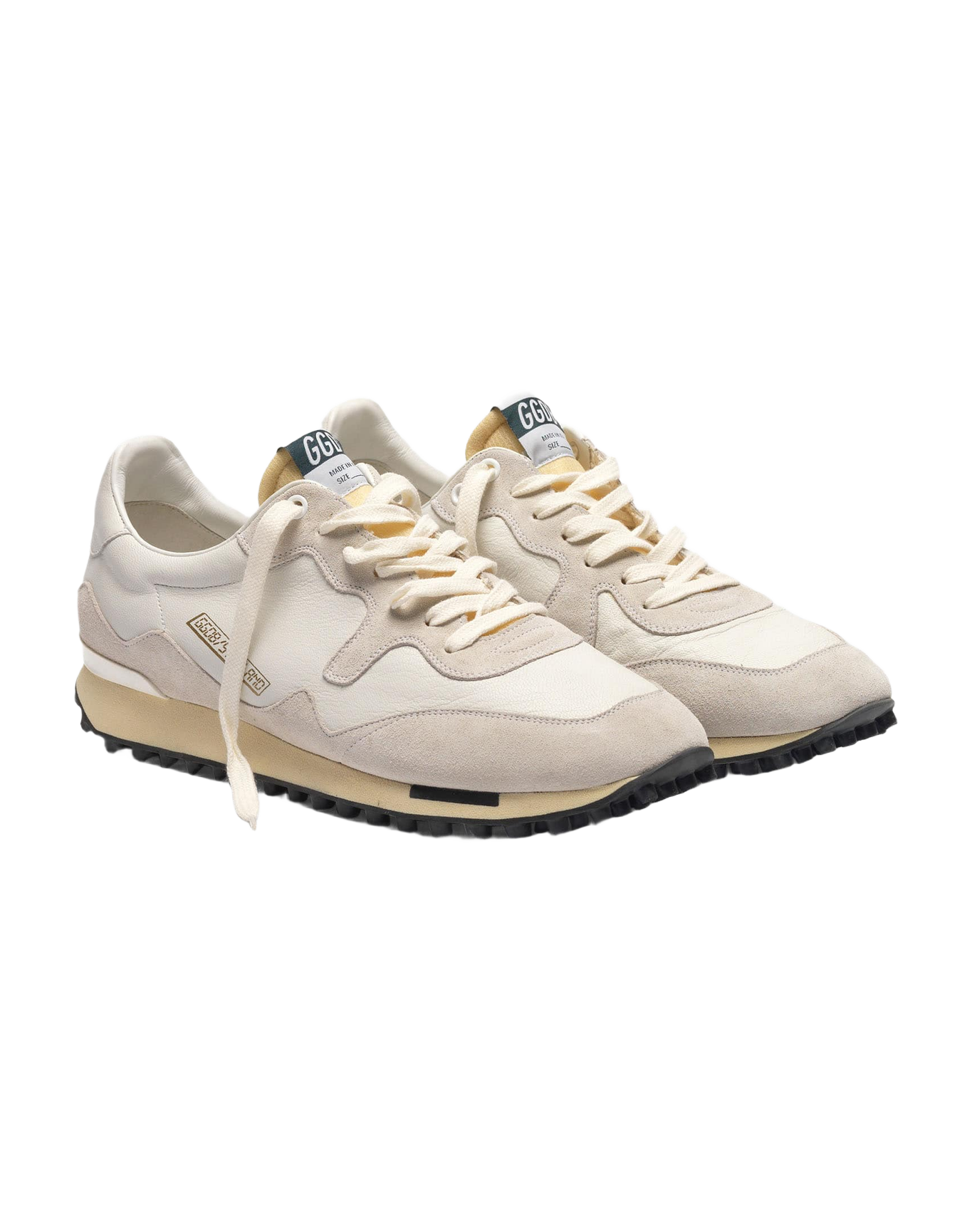 Men | Starland Sneakers Leather with Suede Inserts