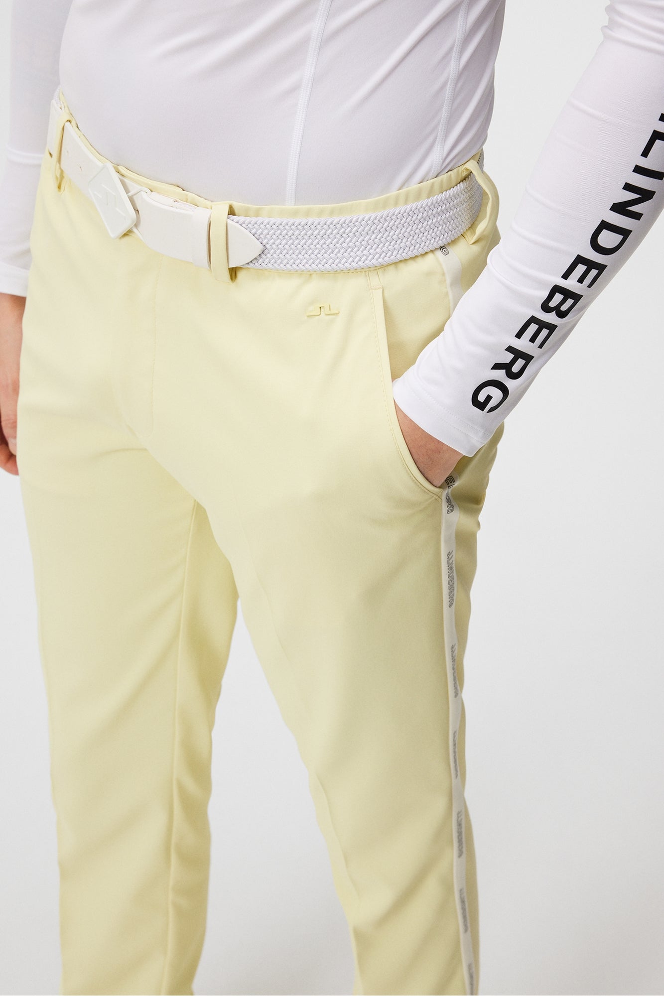 Men | Stuart Stripe Pant | Wax Yellow