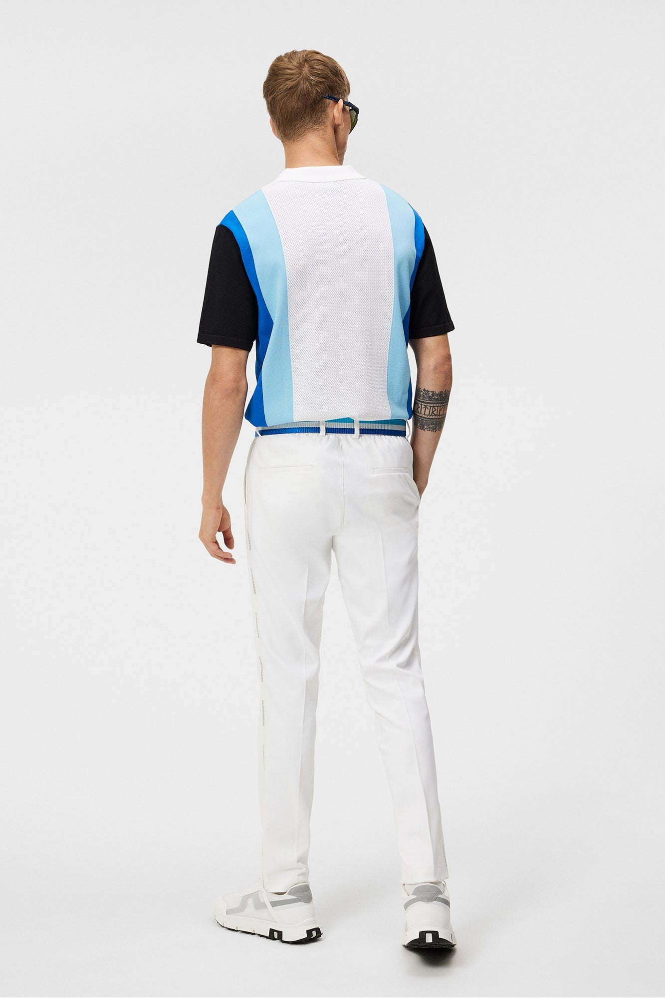 Men | Stuart Stripe Pant | White (V1)