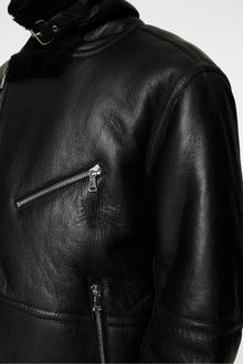 Men | Sutton Shearling Jacket | Black