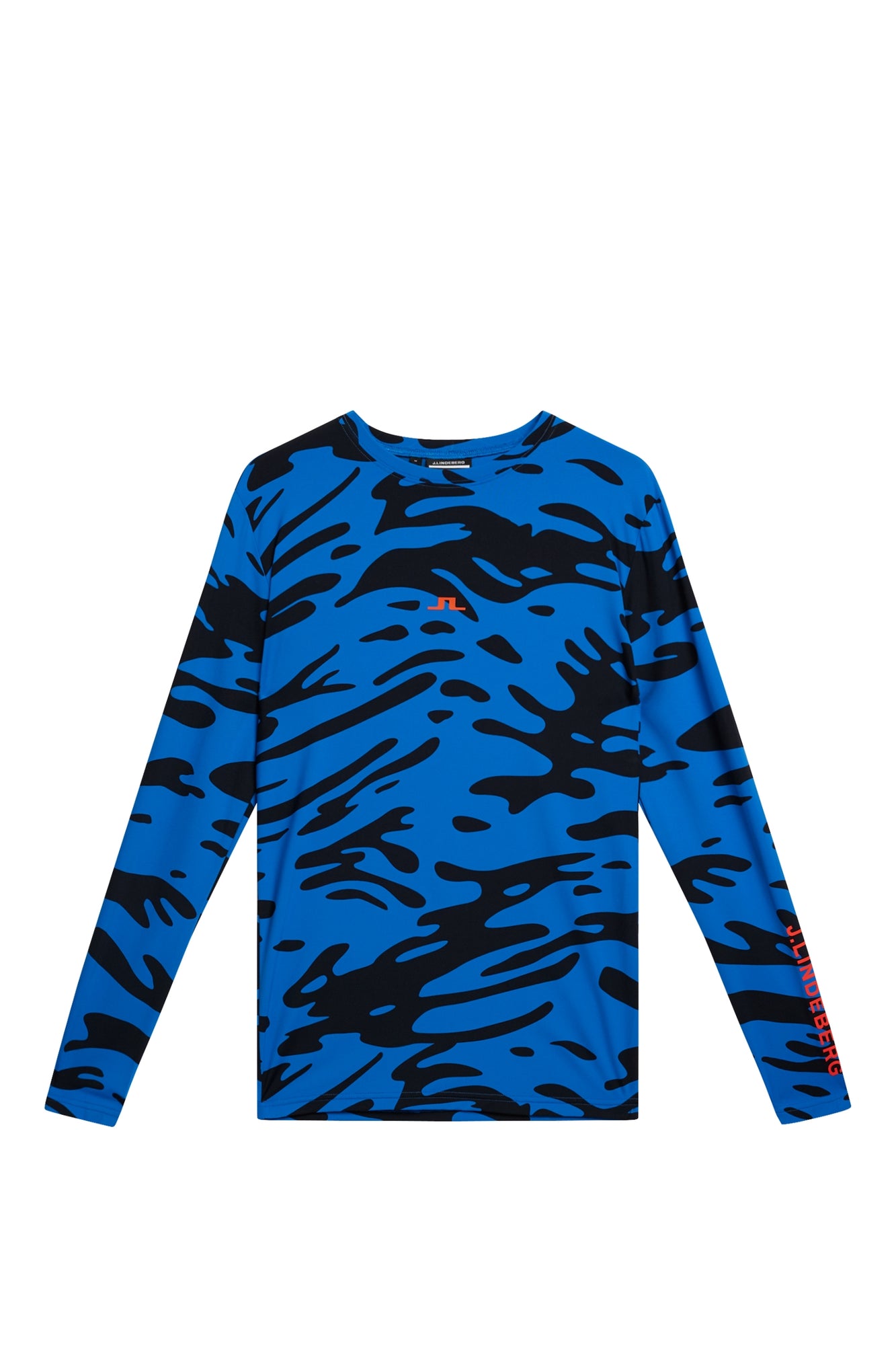 Men | Thor Long Sleeve Print | Neptune Nautical Blue