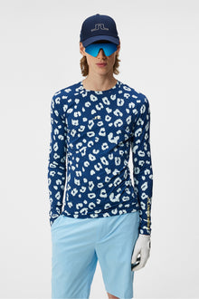 Men | Thor Long Sleeve Print | Savanna Estate Blue