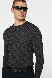 Men | Thor Long Sleeve Printed | Bias Bridge Black