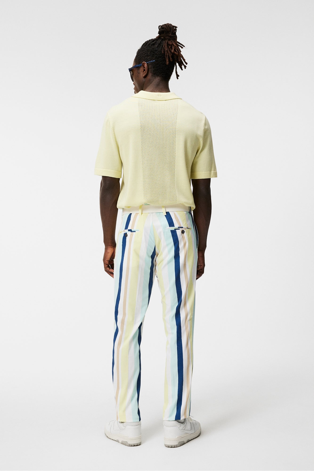 Men | Tiprint Pant | Painted Stripe Wax Yellow