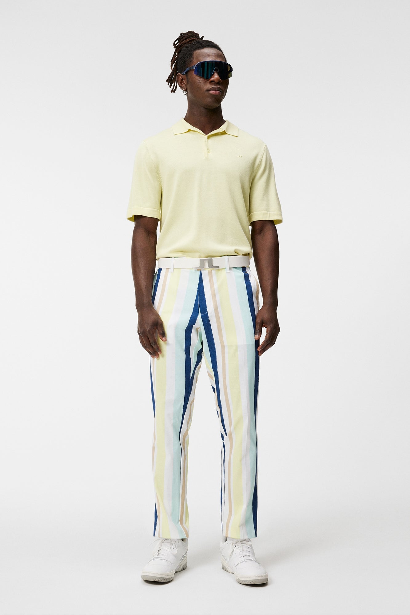 Men | Tiprint Pant | Painted Stripe Wax Yellow