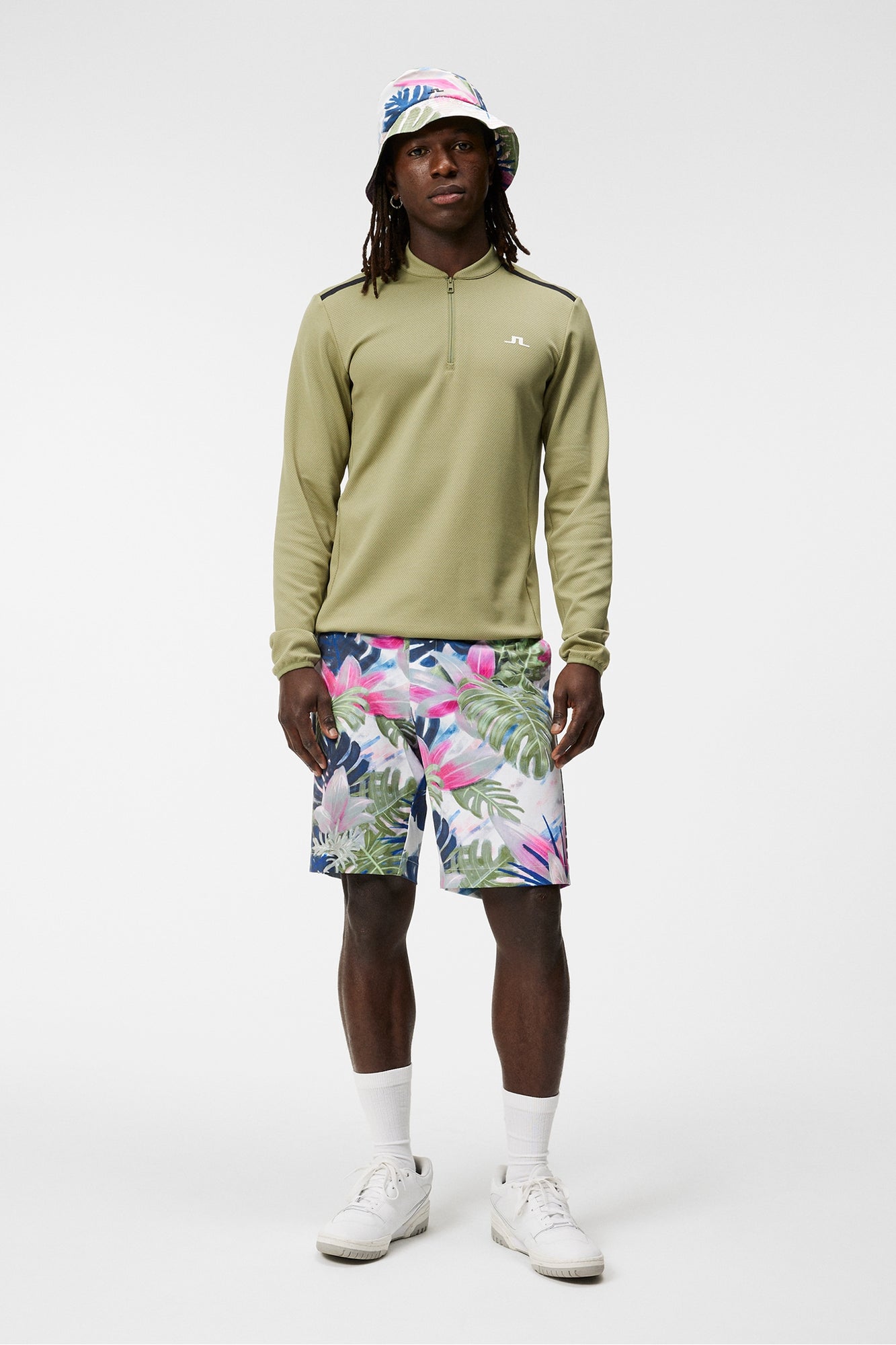 Men | Tiprint Shorts | Calypso Oil Green