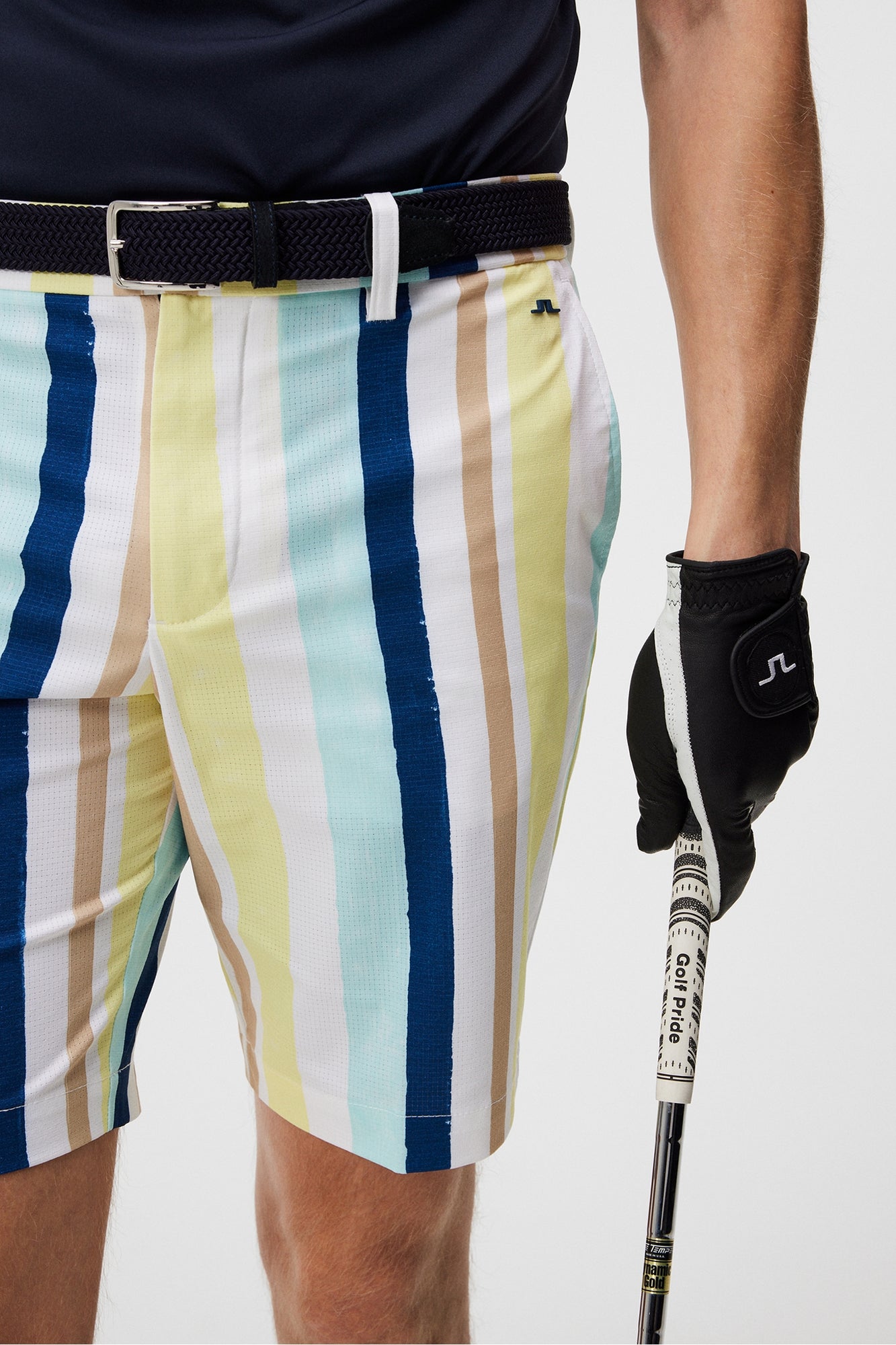 Men | Tiprint Shorts | Painted Stripe Wax Yellow