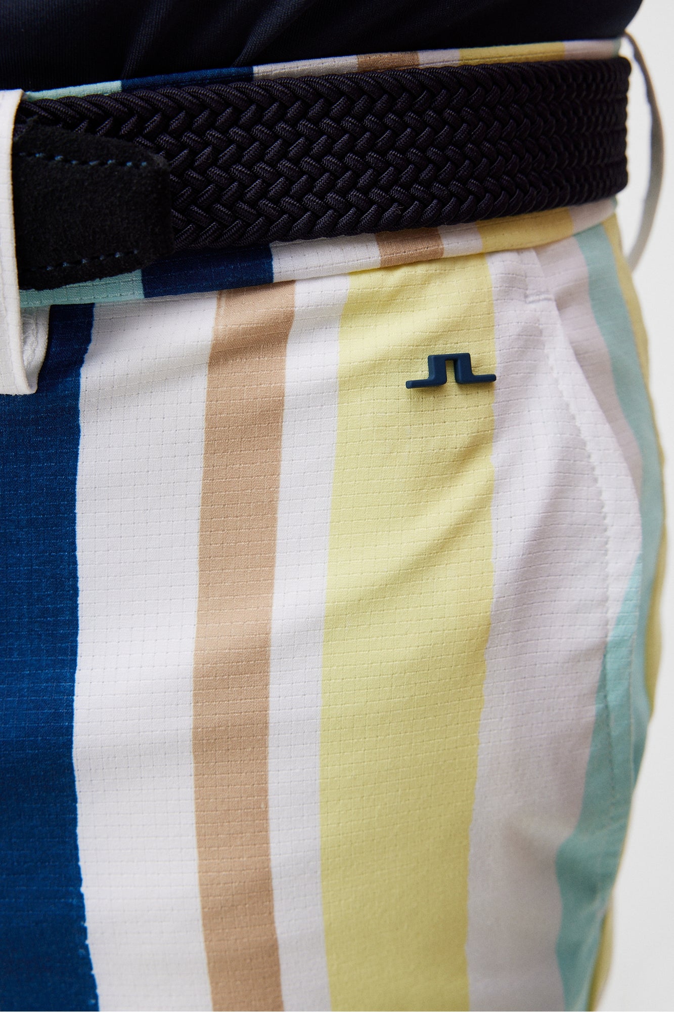 Men | Tiprint Shorts | Painted Stripe Wax Yellow
