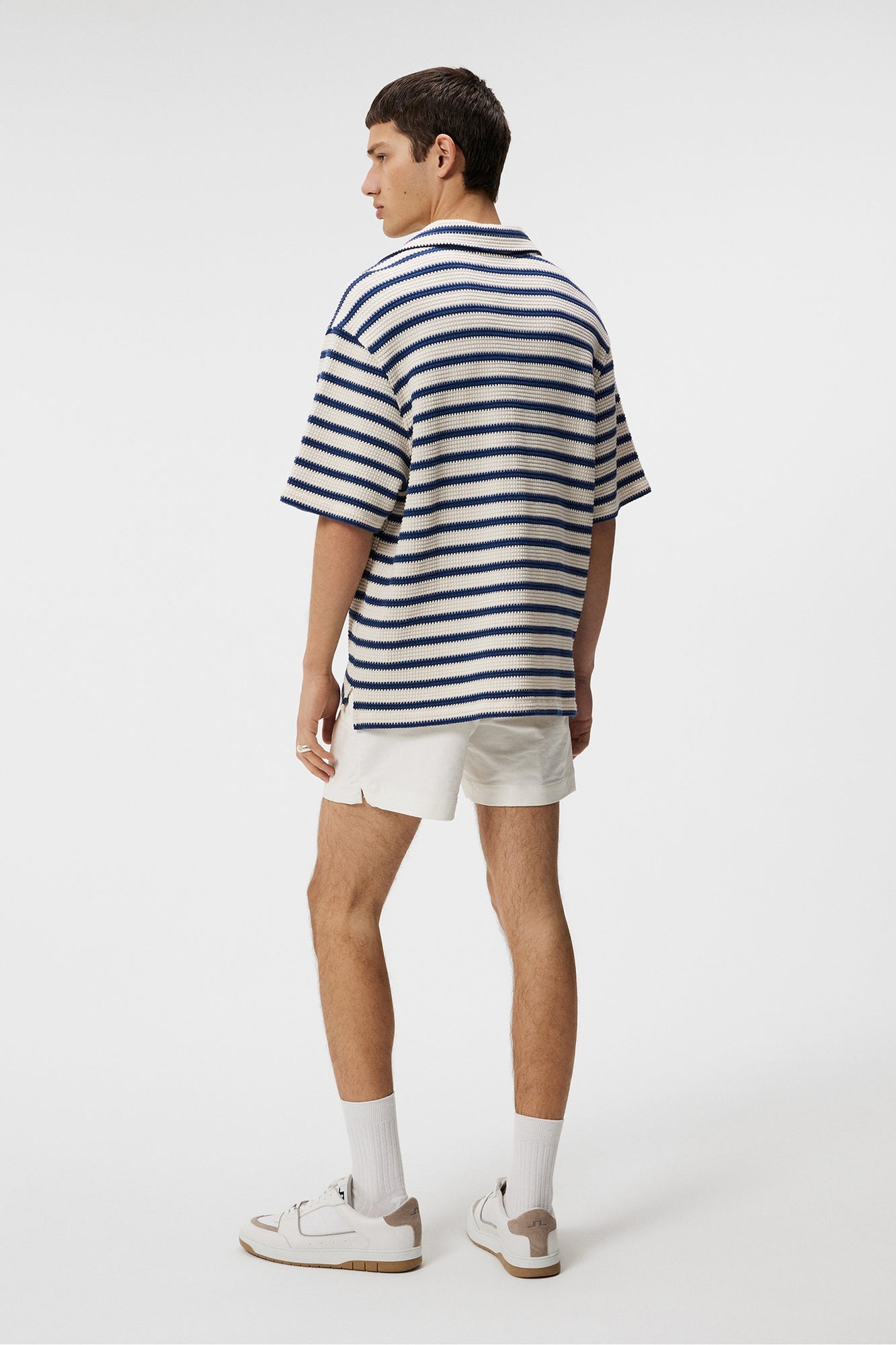 Men | Tiro Resort Stripe Shirt | Estate Blue