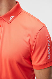 Men | Tour Tech Reg Fit Polo | Hot Coral