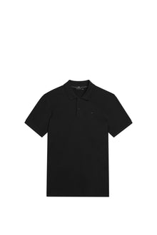 Men | Troy Pique Polo Shirt | Black