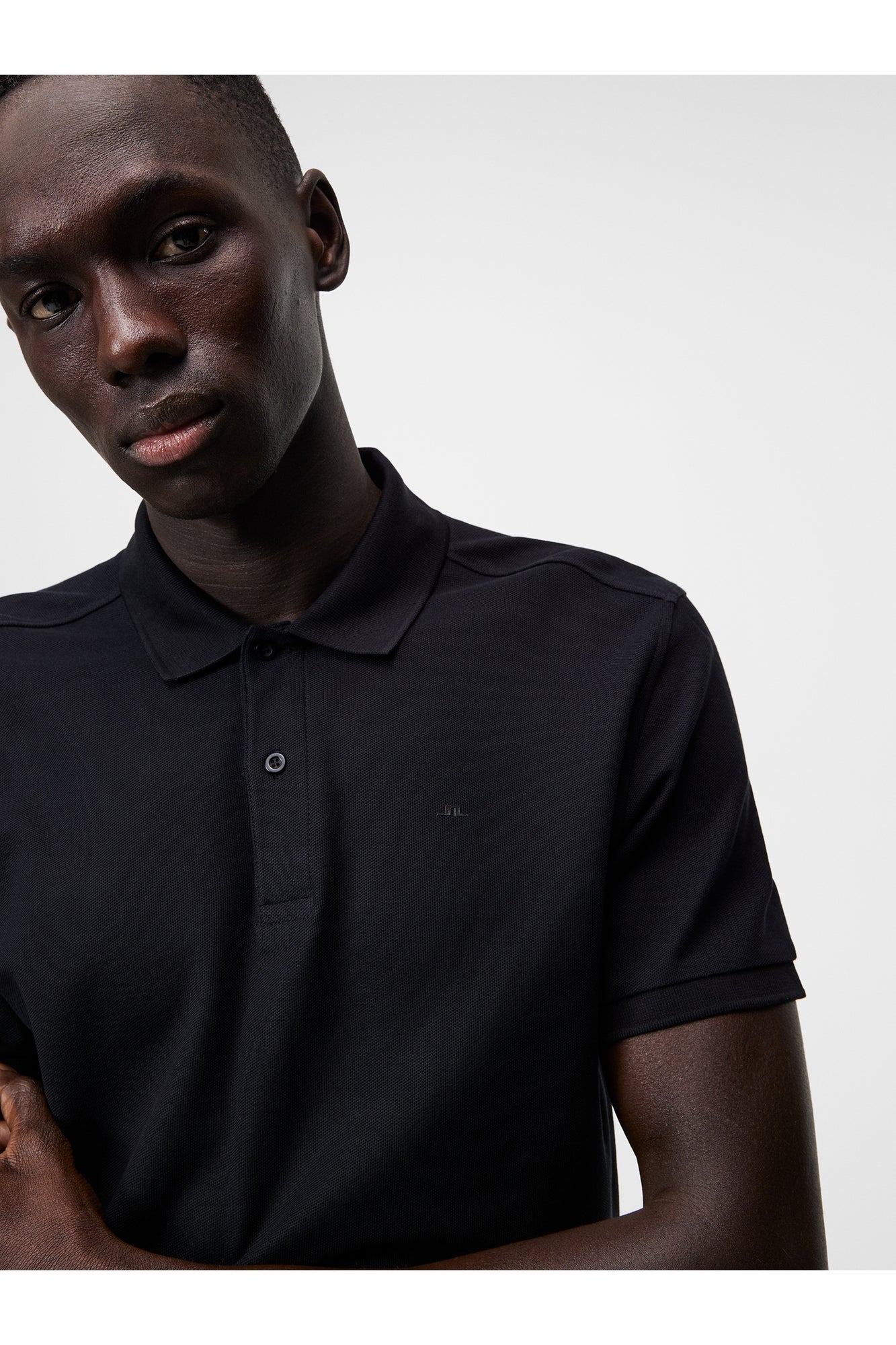 Men | Troy Pique Polo Shirt | Black