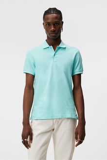 Men | Troy Polo Shirt | Aqua Splash